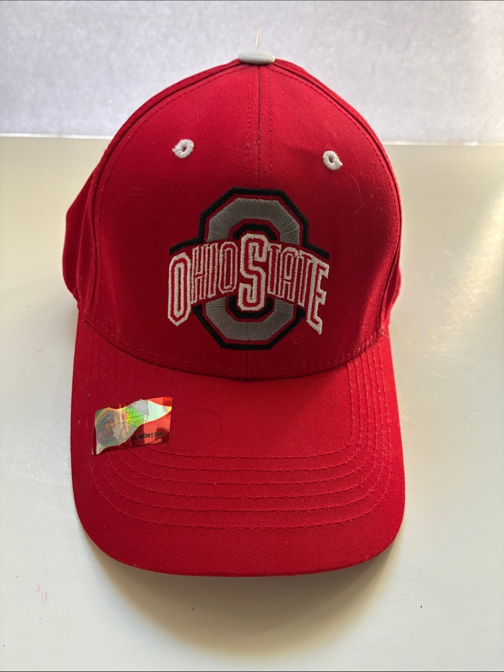 Vintage Ohio State Red Embroidered Baseball Cap